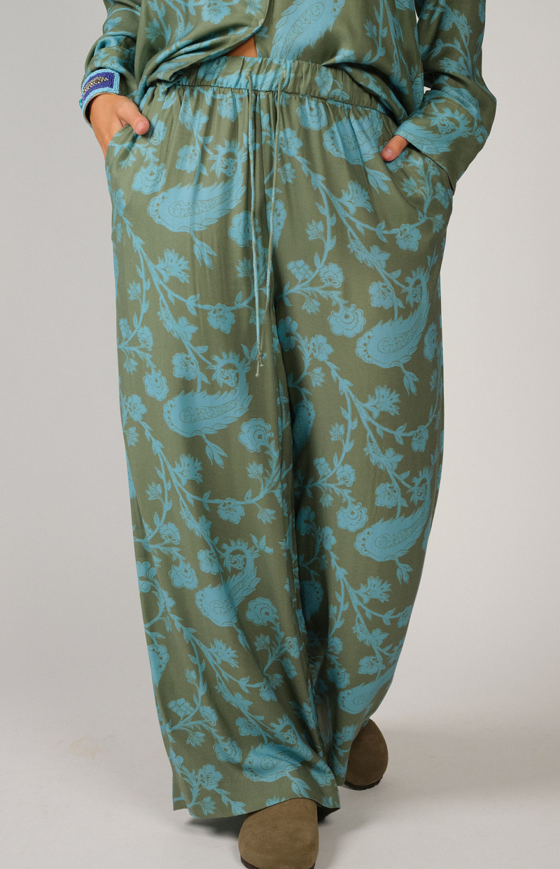 TURQUOISE TROUSERS 42