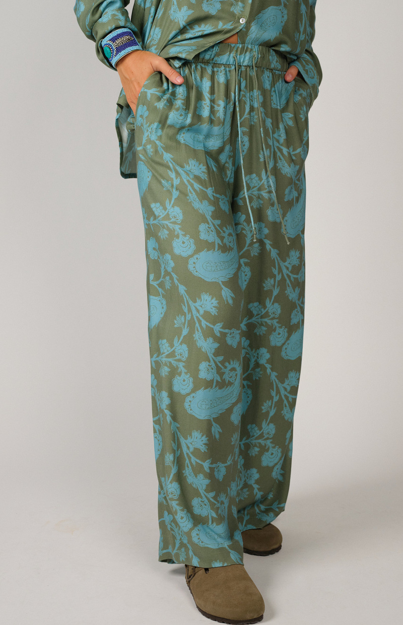 TURQUOISE TROUSERS 42